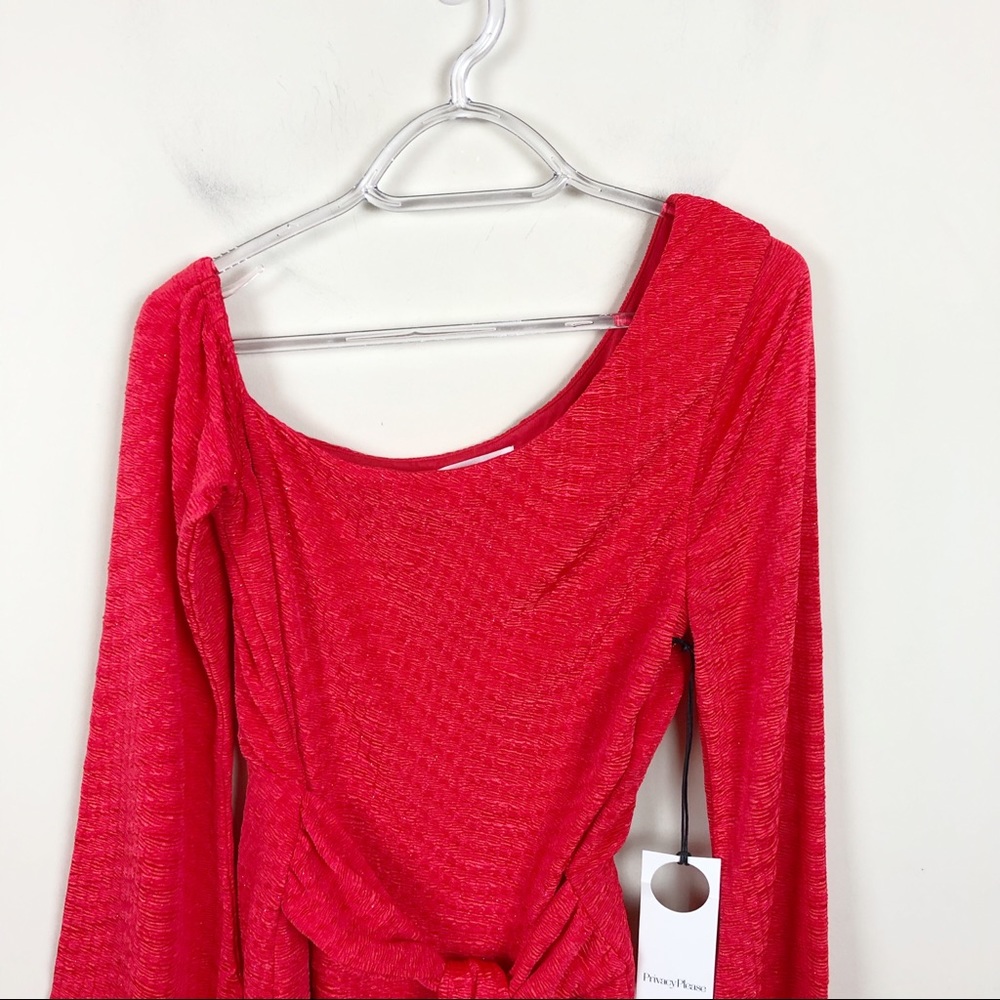 Privacy Please X Revolve Chloe Flared Sleeve Dress - image 5